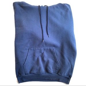 Hanes navy comfort blend fleece hoodie